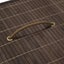 Bamboo Laundry Bin Rectangular Dark Brown Xaxixl Carousel 7