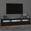 Tv Cabinet With Led Lights Black 195X35X40 Cm Topxitk Carousel 4