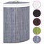 Bamboo Corner Laundry Basket Grey 60 l Txbilo Carousel 9
