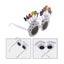 Fashion Happy Birthday Glasses Plastic Frames For Children White Glasses Decor Carousel 4