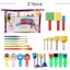 Sponge Seal Painting Tools 27 Sets Of Log Graffiti Diy Early Education Art Sup Carousel 1