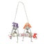 Halloween Plastic Skeleton Skeleton Haunted House Set Decoration Pendant-- Carousel 1
