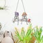 Halloween Plastic Skeleton Skeleton Haunted House Set Decoration Pendant-- Carousel 3