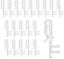 20 Pcs 2.0 Inch Hidden Blind Clips Clear Plastic Blind Valance Clips Blind Par Carousel 1