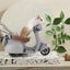 Hamster Toys Motorcycle Guinea Pig Toys Small Animal Toys For Dwarf Syrian Ham Carousel 5