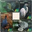 Set of 4 NZ Birds Phonecards - issued June 95 Carousel 1