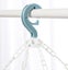 Pink Underwear Hanger With 32 Hanging Clothes Clips Foldable Plastic Clothes Carousel 4
