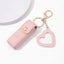 Lip Balm Bag Keychain Key Ring Holder Women Lipstick Pouch Chapstick Bag Cover Carousel 4