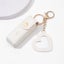 Lip Balm Bag Keychain Key Ring Holder Women Lipstick Pouch Chapstick Bag Cover Carousel 6