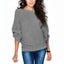 Loose Bat Sleeve Boat Neck Knit Womens Sweater Carousel 3