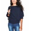Loose Bat Sleeve Boat Neck Knit Womens Sweater Carousel 7