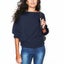 Loose Bat Sleeve Boat Neck Knit Womens Sweater Carousel 8