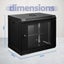 12U Server Network Data Rack Cabinet Carousel 9