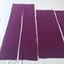Vintage Japanese Purple Silk Fabric Pieces X4 Kimono Lining Panels Sewing Carousel 5