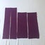 Vintage Japanese Purple Silk Fabric Pieces X4 Kimono Lining Panels Sewing Carousel 9