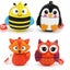 16gb Usb Flash Drive 5 Pieces Pack Usb Memory Stick Pendrive With Cute Anima Carousel 1