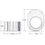 Doorknob Buffers - Set Of 6 Transparent Double Door Stoppers Handle - Door Han Carousel 2