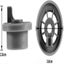 Bosch Compatible Dishwasher Wheels - Complete Universal Set Of 8 Lower Basket Carousel 4