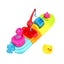 Toddler Baby Bathing Boat Toy Fun Children's Bathroom Bathing Boat Pressure Je Carousel 1