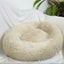 Dog and Cat Soft Round Donut Pet Original Anxiety Reducing Sound Sleep Bed 5kg Carousel 3