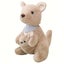 Mother And Child Kangaroo Doll Cute Kangaroo Baby Souvenir Parent-child Plush Carousel 1