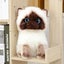 Plush Siamese Cat Dolls Stuffed Animals Toys Simulation Siamese Cat Cute Sequi Carousel 2