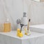 2-Pack Cute Animal Shaped Toothbrush Holder - Creative Bathroom Organizer (Duck) Carousel 3