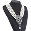 Women Necklace Multilayered Pearl Crystal Gem Alloy Pendant For Birthday Gift Carousel 2