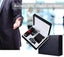 Men's Watch Men's Belt Wallet 3 Piece Accessory Box Gift Set Quartz Analog Fathe Carousel 3