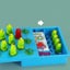 Frog Checkers Board Game Educational Children's Toys Ex ercise Children's Logi Carousel 3