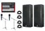 G12-DX mixer w LA-215X Dual 15" speakers 1800w RMS PA System Package (27) Carousel 1