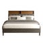LED Bed Frame with Storage Headboard Queen Size Platform Mattress Base Wooden Carousel 8