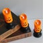 Pumpkin Candle Lamp 3 6pcs Halloween Decor Decoration Candlestick Pumpkin Lamp Carousel 1
