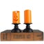 Pumpkin Candle Lamp 3 6pcs Halloween Decor Decoration Candlestick Pumpkin Lamp Carousel 3