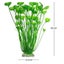 2 Pcs Large Aquarium Aquatic Plant Decoration Plastic Artificial Aquatic Plan Carousel 2
