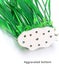 2 Pcs Large Aquarium Aquatic Plant Decoration Plastic Artificial Aquatic Plan Carousel 4
