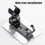 Aluminum Shower Holder With Double Hook Adjustable Punch-free Bathroom Shower He Carousel 5
