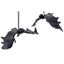 12pcs Halloween Bat for Spooky Halloween Decorations - Perfect for Haunted House Carousel 1