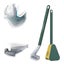Golf Toilet Brush with Holder - Flexible Long Handled Silicone Toilet Bowl Brush Carousel 2