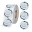 500 Pieces Business Thank You Stickers Roll 1.5" Round Size Thank You Stickers Carousel 1