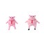 Decompression Toy Pink Pig Squishy Toy Pig Squeeze Pig Man Sensory Stress Toys Carousel 3