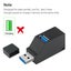 Usb Splitter 2.0 3.0 Hub 3 Port Usb2.0 Hub Splitter Adapter Power Charging Mul Carousel 3