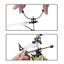 Remote Control Aircraft Induction Suspension Helicopter Rechargeable Toy Plane Carousel 4