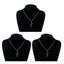 Beauty And Beast Golden Filled 3d Red Rose Pendant Necklaces For Women Jewelry Carousel 2
