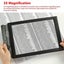 Magnifying Glass A4 Full Page 3x Magnifier Sheet Book Reading Aid Lens Large Carousel 3