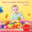 22pcs Fishing Toy Set Bath Toys Baby Bathtub Toy With Telescopic Fishing Rod N Carousel 3