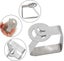 Stainless Steel Tablecloth Clip - Outdoor Adjustable Tablecloth Clamp (6 Pieces) Carousel 5