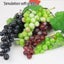 Artificial Fruit Grape Plastic Fake Leaves Christmas Home Garden Wedding Party D Carousel 1