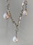 Beautiful Italian-Made 3 Pearl Bracelet Sterling Silver Carousel 3