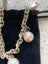 Beautiful Italian-Made 3 Pearl Bracelet Sterling Silver Carousel 7